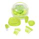 Набор пластиковой посуды Supretto для пикника 48 предметов, зеленый (5092) фото 2 из 5