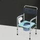 Складаний стілець-туалет Supretto регульований по висоті (8023) фото 4 из 12