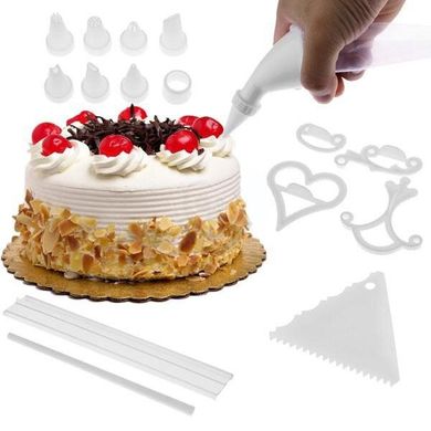 Набір для прикрашання тортів Supretto Cake Decorator 100 предметів (B017)
