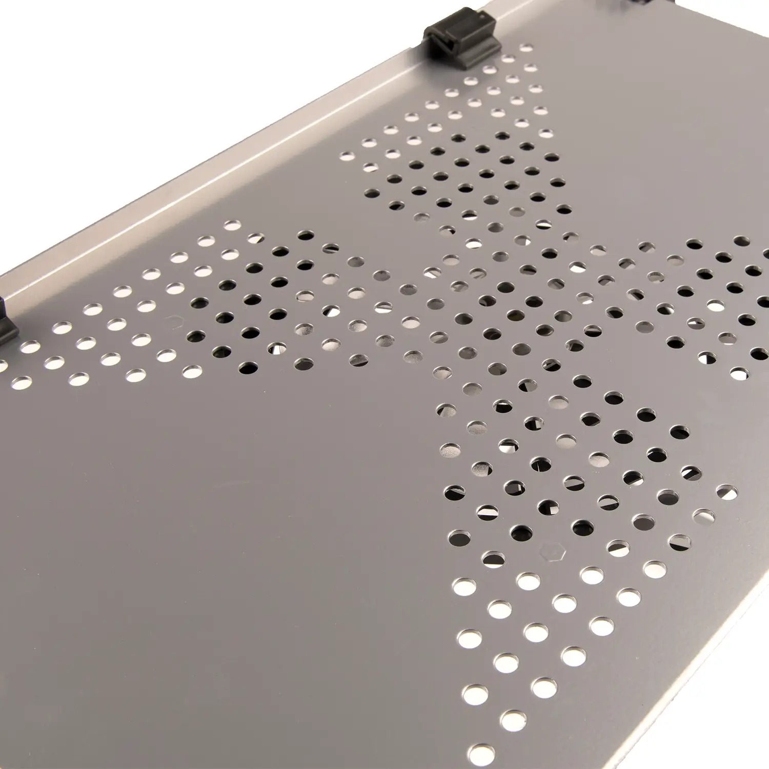Акція на Столик для ноутбука Supretto складаний з вентилятором, сріблястий (58000002) від Wellamart - 6