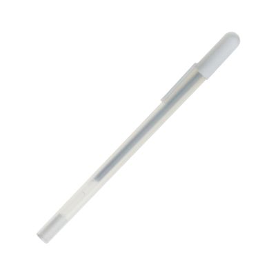Ручка гелевая Supretto 0,8 мм, серебристая (73960002)