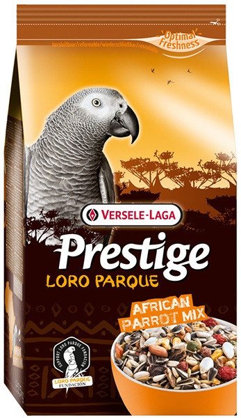 Корм для папуг жако, сенегальський, конголезький Versele-Laga Prestige Loro Parque African Parrot Mix 1 кг (222010)