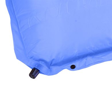 Самонадувающийся коврик Supretto для кемпинга, синий (6024)