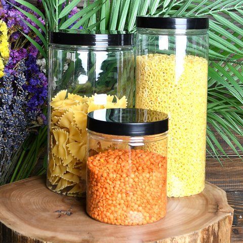 Емкость для хранения сыпучих продуктов и круп Supretto 500 мл (8403)