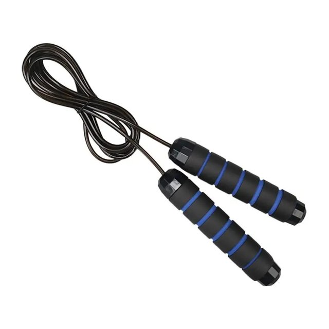 Скакалка для фитнеса Supretto, Синяя (7579)