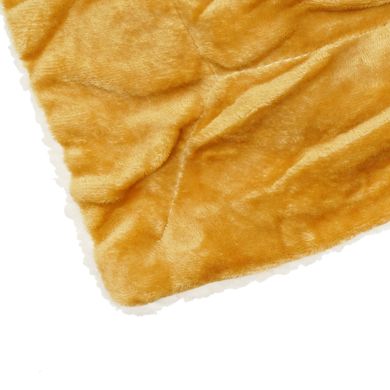 Одеяло плед Supretto двухслойное утепленное флисовое (7142)