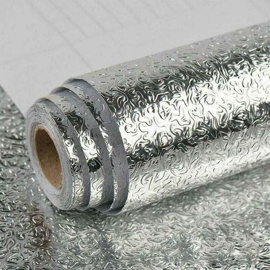 Клейка плівка Supretto 60x300 см срібляста (6051-1)