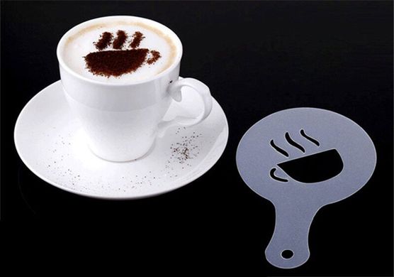 Трафареты для кофе Supretto 16 шт (4871)