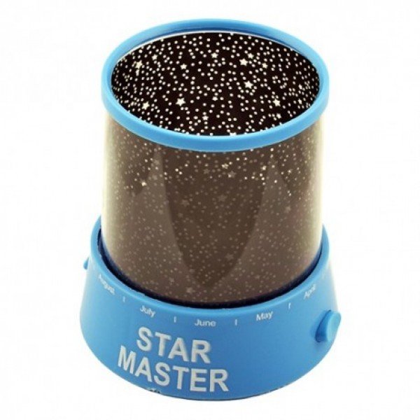 Нічник - проектор Supretto Star Master від USB, блакитний (5440)