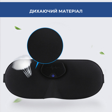Маска для сну від храпу з легкими вібраціями Supretto (уцінка)