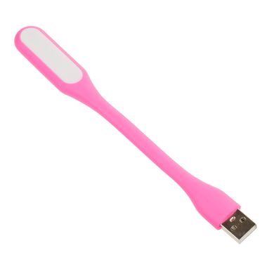 Лампа USB Supretto для ноутбука міні, рожева (5164)