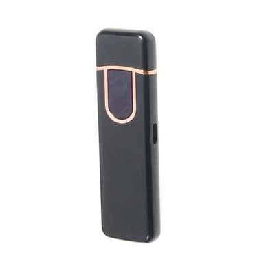 Зажигалка сенсорная ветрозащитная с дисплеем Supretto USB (6012)