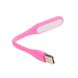 Лампа USB Supretto для ноутбука міні, рожева (5164) фото 2 из 3