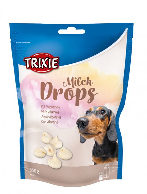 Дропи для собак Milk Drops Trixie з вітамінами 350гр (31624)
