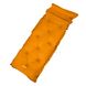 Самонадувающийся коврик Supretto для кемпинга, оранжево-серый (6024)