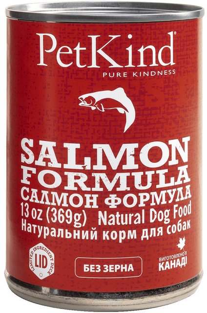 Вологий корм для собак Petkind Salmon Formula 369 г (Pk00530)