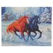Картина алмазная живопись Supretto Лошади в зимнем лесу 25х30 (75690003) фото 1 из 3