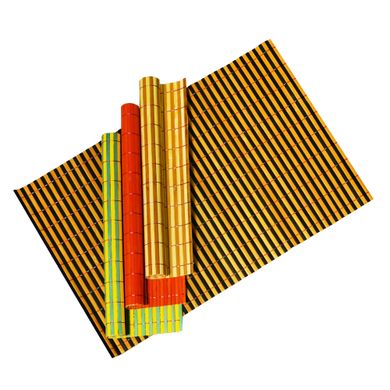 Коврик настольный OOTB из бамбука, черно-коричневый (1450980001)