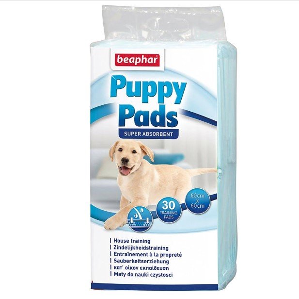Пелюшки для собак Beaphar Puppy Pads 30 шт (17133) (5021284171335)