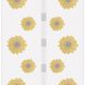 Москітна сітка Supretto з соняшниками, біла (4744-1)