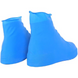 Резиновые бахилы Supretto на обувь от дождя, голубые L (5334) фото 4 из 9