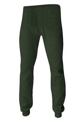 Термо-штаны Supretto мужские, зеленые в рубчик XXL (5413)