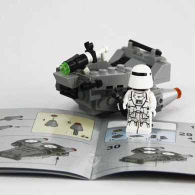 Конструктор Supretto Lepin Star Wars Снежный спидер, аналог Lego 100 предметов (4853)
