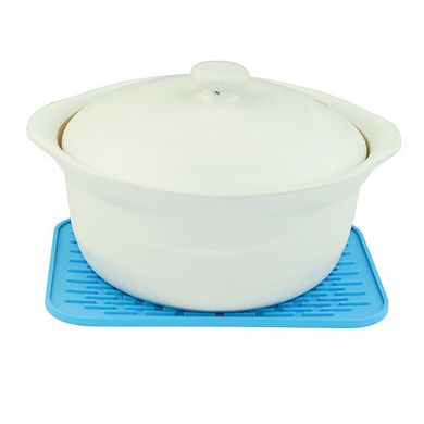 Коврик для сушки посуды Supretto 21х15 см, синий (48740008)