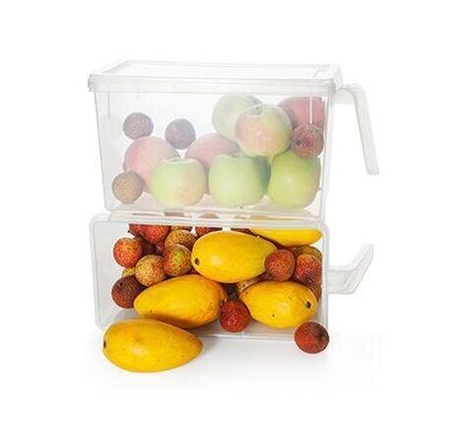 Контейнер Supretto для зберігання продуктів в холодильник прозорий (уцінка)
