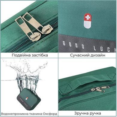 Портативний органайзер аптечка для ліків Supretto (9439)