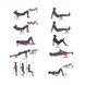 Масажний ролик Supretto для йоги та фітнесу, салатовий (57270001) фото 7 из 7