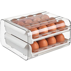 Контейнер для зберігання яєць Supretto в холодильник закритий на 32 шт. (8567)
