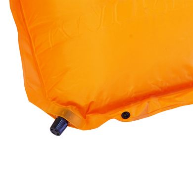 Самонадувающийся коврик Supretto для кемпинга, оранжевый (уценка)