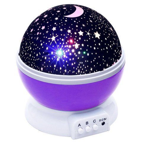 Ночник-проектор Supretto Star Master с функцией вращения (5266)