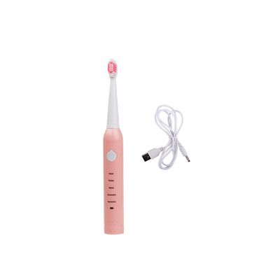 Зубная щетка Supretto электрическая, розовая (56050001)
