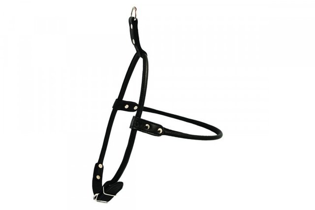 Шлея круглая Collar Soft для длинношерстных собак N1 Черная (46221)