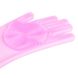 Рукавички для миття посуду Supretto Ніжні ручки силіконові, рожеві (5594) фото 3 из 5
