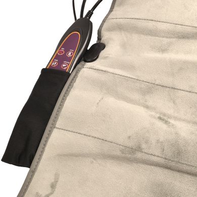 Масажний килимок-матрац Supretto з пультом та надувною подушкою (8681)