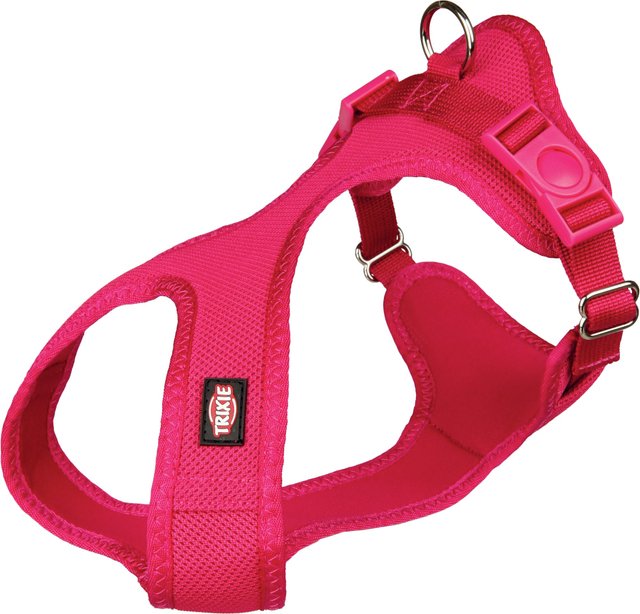 Нейлоновая шлея-майка для собак, фуксия Comfort Soft Touring Harness XXS-XS 28-40см/15мм Trixie (16258)