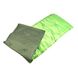 Самонадувающийся коврик Supretto для кемпинга, чорно-зелений (уценка) фото 2 из 5