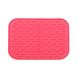 Килимок для сушіння посуду Supretto 21х15 см, рожевий (48740006) фото 2 из 4