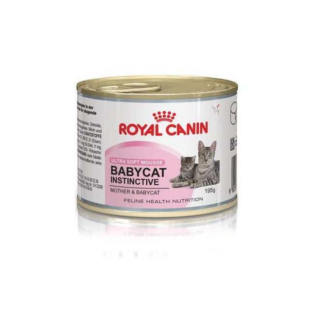 Влажный корм Royal Canin Babycat Instinctive для котят до 4 месяцев 195 г (00-00000102)