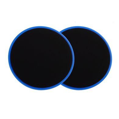 Фитнес диски для глайдинга Supretto, синие (5998)