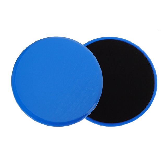 Фітнес диски для глайдінгу Supretto, сині (5998)