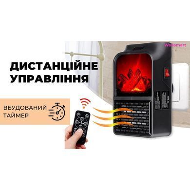 Электрокамин Supretto с пультом управления (уценка)