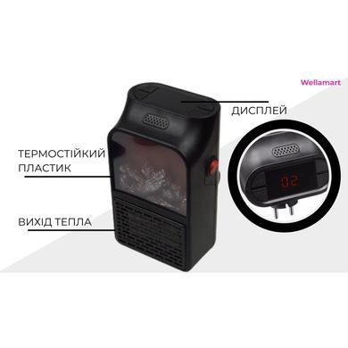 Электрокамин Supretto с пультом управления (уценка)