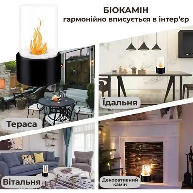 Биокамин настольный Прометей, черный (79020001)