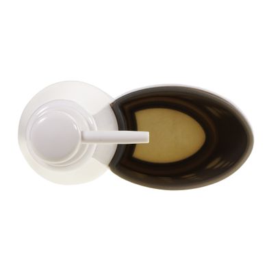 Диспенсер для жидкого мыла Supretto с подставкой для губки (5955)