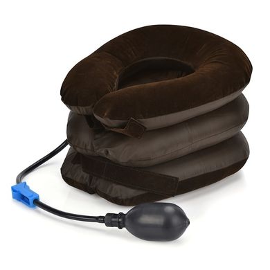 Подушка для витягування шийного відділу хребта Supretto надувна ортопедична (8211)
