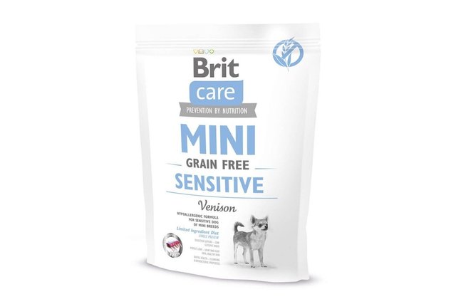 Сухой корм для собак Brit Care Grain Free Mini Sensitive, 400г (170777)